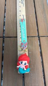 lot 84 image: Disney The Little Mermaid Ariel Keychain with Castle Charm