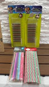 lot 149 image: Lot of 4 Reusable Straw Sets