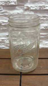 lot 150 image: Ball 3 Cup24 oz Wide Mouth Canning Jar