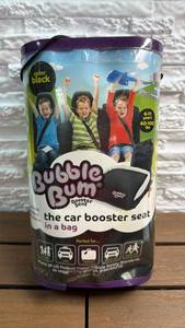 lot 168 image: Bubble Bum Booster Seat Car Booster Seat in Bag (4-11 Years 40-100 lbs)