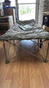 lot 216 image: Folding Camping Bed with Air Mattress