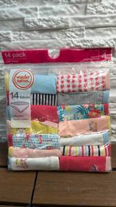lot 270 image: Wonder Nation Girls Bikinis 14-Pack (Size 4)