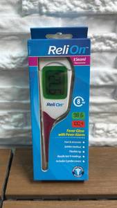 lot 318 image: ReliOn 8 Second Thermometer with Fever Alarm