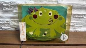 lot 335 image: Mara-Mi Zoomerang Foldout Frog Invitation - 10 Count with Envelopes
