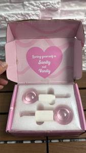 lot 344 image: Facial Ice Globes 2-Piece Set (Pink)