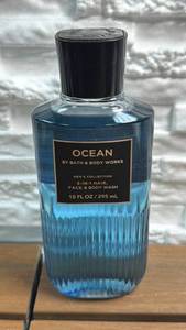 lot 349 image: Bath & Body Works Ocean Mens Collection 3-in-1 Hair Face Body Wash 10 fl oz
