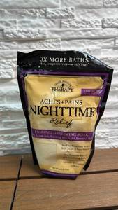 lot 377 image: Village Naturals Therapy AchesPains Nighttime Relief Epsom Salt Soak 36 oz