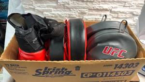 lot 401 image: Lot of Mixed Martial Arts Training Gear
