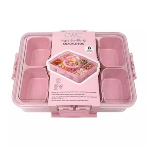 lot 701 image: Cook With Color Sparkle Snack Box Food Storage Container