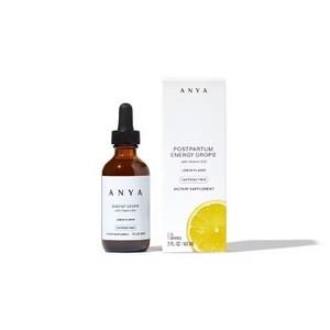 lot 704 image: Anya Energy Drops with Vitamin B12 - Lemon - 2 fl oz