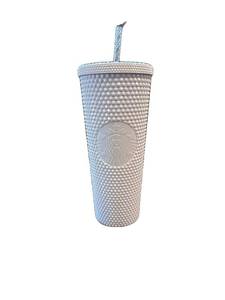 $60 Starbucks White Bling Cold Cup 24 oz Studded Siren Core FW24