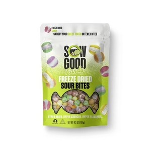 lot 816 image: 2 Pack Sow Good Freeze Dried Sour Candy Bites 4.2 oz