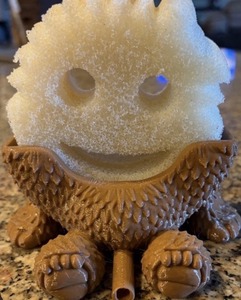 lot 820 image: 3D-printed Bigfoot Scrub Daddy Holder