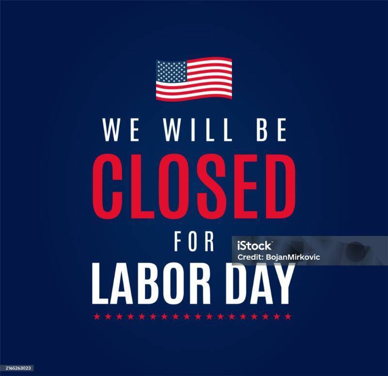 lot 3 image: Closed for Pick-up Labor Day