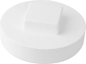 lot 30039 image: 6 PVC Sewer Cleanout Plug, 1 Pcs