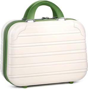lot 30086 image: 14 Inch Hardshell Makeup Train Case PCABS Cosmetic Organizer Travel