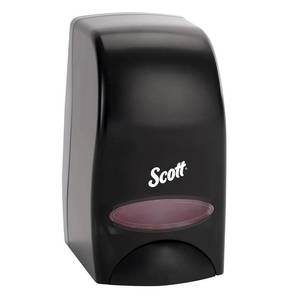 lot 30127 image: Scott Professional High-Capacity Skin Care Dispenser, Black (92145)