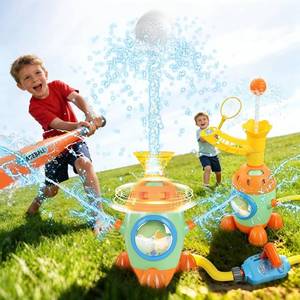 lot 30142A image: Water Sprinkler Baseball Toy for Kids 3-8 with Adjustable Spray Valve