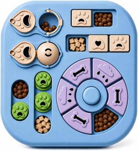 lot 30156A image: Interactive Dog Treat Puzzle Toy, Slow Feeder & Enrichment for Dogs