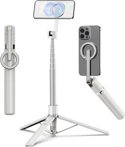 lot 30180A image: TONEOF 68 Magnetic Aluminum Phone Tripod Selfie Stick for iPhone & Android