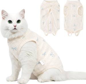 lot 30203 image: Coppthinktu Cat Recovery Suit for Female Cats After Spay Kitten Onesie Medium