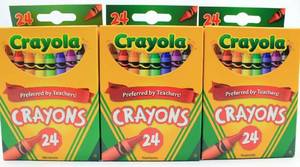 lot 30211 image: Crayola Crayons Bundle (3 Pack)