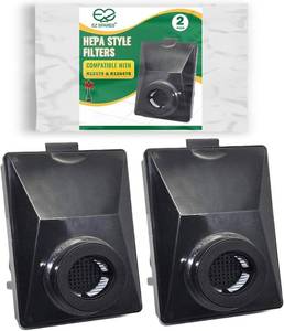 lot 30243 image: EZ SPARES Rainbow E2 HEPA Filter, R12179 R12647B, Washable, 2 Pack