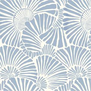 lot 30252 image: Theper Blue and White Wallpaper Peel and Stick Wallpaper Boho 17.3 393