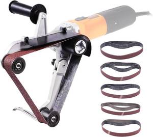 lot 30286 image: VEVOR Belt Sander Adapter for Angle Grinder, US 58-11 Thread, 10 Belts
