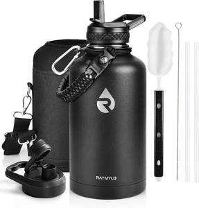 lot 30300 image: RAYMYLO Insulated Water Bottle 64 oz, Triple Wall Vacuum Stainless Steel