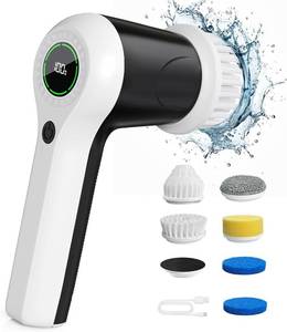 lot 30306 image: PUFTEM Electric Spin Scrubber, Cordless Shower Scrubber