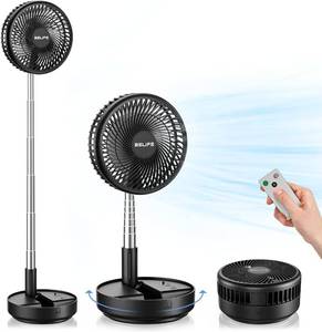 lot 30331 image: Belife X8 Portable Oscillating Camping Fan for Travel