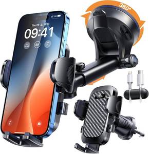 lot 30334 image: YRU True Military-Grade 360 Rotation Suction 2026 Ultimate Car Phone Holder