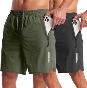 lot 30349 image: CANGHPGIN 2 Pack Mens Workout Athletic Shorts, 7-Inch Inseam, Quick-Dry 2XL
