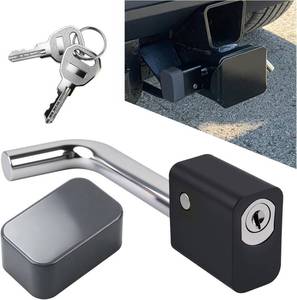 lot 30355 image: Hitch Lock 58 Bent Lever, 360  Keys & Dust Cap for 2 2.5 Class IIIIV