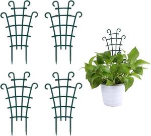 lot 30365 image: UWIOFF Trellis for Potted Plants, 4Pcs Stackable Small Indoor Plant Trellis