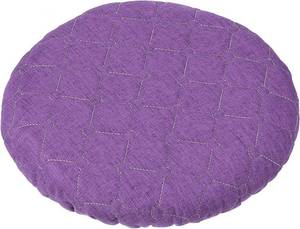 lot 30394 image: PATIKIL Round Elastic Bar Stool Covers 10-13 Inch Cushion Slipcover, Purple
