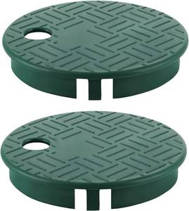 lot 30417 image: 2 Pcs Valve Box Lid ID 5.5 OD 6 Replacement Irrigation Cover Greenhouse