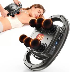 lot 30421 image: AERLANG Massage Gun Deep Tissue 6-Head Massager, 9 Levels, 4 Modes