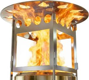 lot 30455 image: YEFU Fire Pit Heat Deflector for Solo Stove Mesa XLYEFU 5 Stove