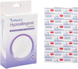 lot 30489 image: PFAS-Free Flexible Fabric Bandages, Hypoallergenic, Latex-Free, 20-count