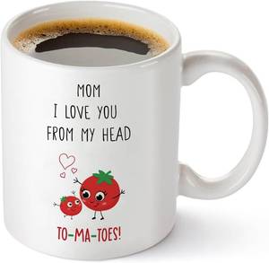 lot 30493 image: Birthday Mug Gift for Mom - I Love You Mom Mothers Day Coffee Cup 11oz