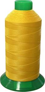 lot 30358 image: Sissewpro Bonded Polyester Thread 1500 Yard (Gold)