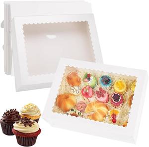 lot 3324 image: 9 Sets Sheet Cake Boxes with Lids19x14x4 Inch