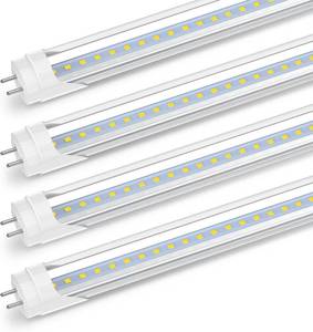 lot 3370 image: Romwish 2FT LED Tube Light, 10W, 5000K, 1120LM, 24in, 4 Pack