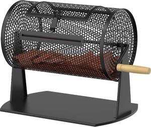 lot 3383 image: $60 Orionstar Raffle Drum, Metal Lottery Spinner, 2500 Stubs, Black