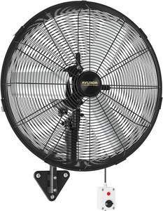 lot 3396 image: $200 24 Outdoor Wall Mount Fan, Velocity, Brushless DC, 4-Speed