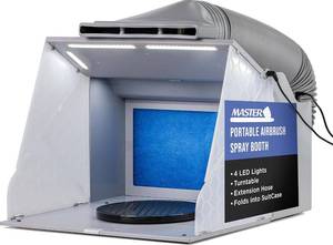 $120 Master Airbrush Portable Spray Booth Kit, Dual Exhaust