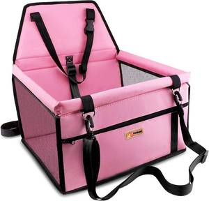 lot 3408 image: Petbobi Dog Car Seat for Small Dogs & Cats up to 15 lbs