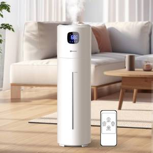 lot 3412 image: $70 Akeshan 9L Ultrasonic Cool Mist Humidifier, Top Fill, Quiet